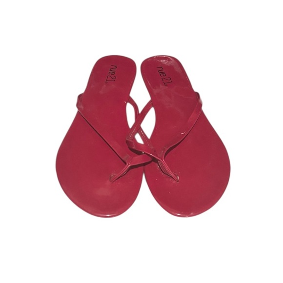 Rue21 Shoes - 5/$15 MUST BUNDLE Rue21 Red Maroon Women's Sandals Flip Flops